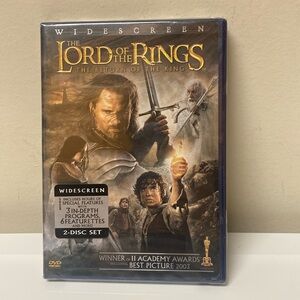 Lord of the Rings Return of the King 2 Disc DVD New Sealed Widescreen